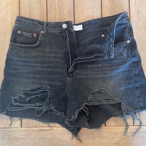 Topshop jean shorts